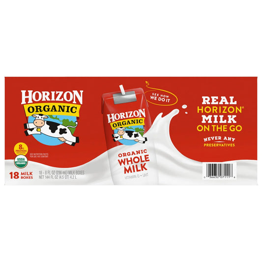 Organic Whole Milk - 8 oz