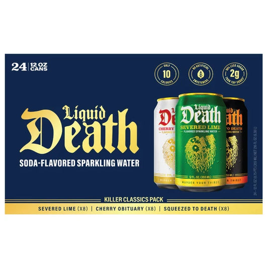 Liquid Death Sparkling Water - 12 fl oz
